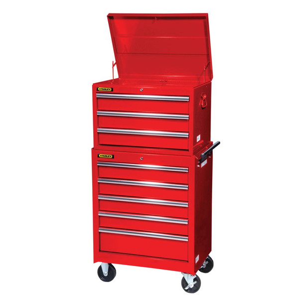 27 Inch 8 Drawer Combination Set, Red