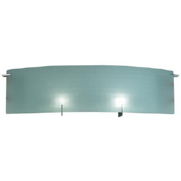 Prisma Collection 2-Light Chrome Wall Sconce