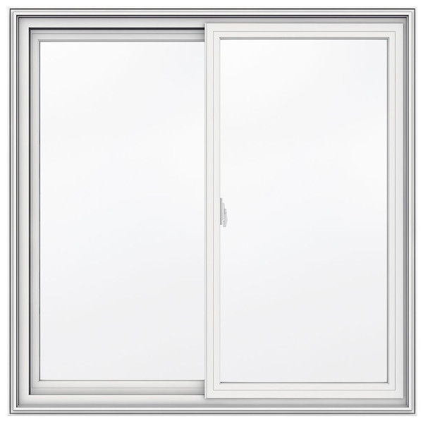 5000 SERIES Vinyl Double Sliding Window 42x42, 3 1/4 inch frame