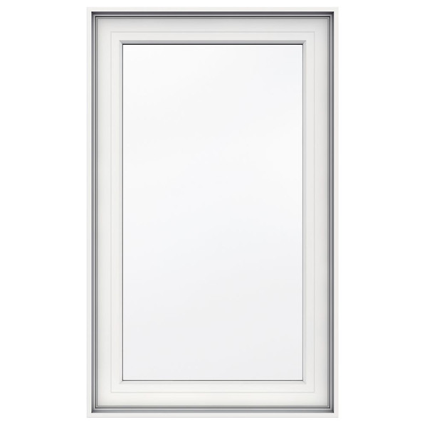 5000 SERIES Vinyl Right Handed Casement Window 23x38, 4 9/16 Inch Frame