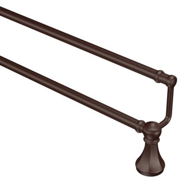 Vestige Oil Rubbed Bronze 24 Inch Double Towel Bar