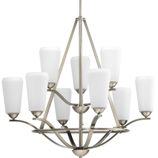 Moments Collection Antique Nickel 9-light Chandelier