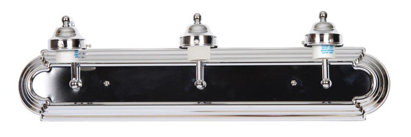 24 In. Bathroom Vanity Holder, Chrome Finish