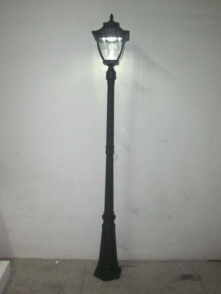 Pagoda solar lamp post, single lamp