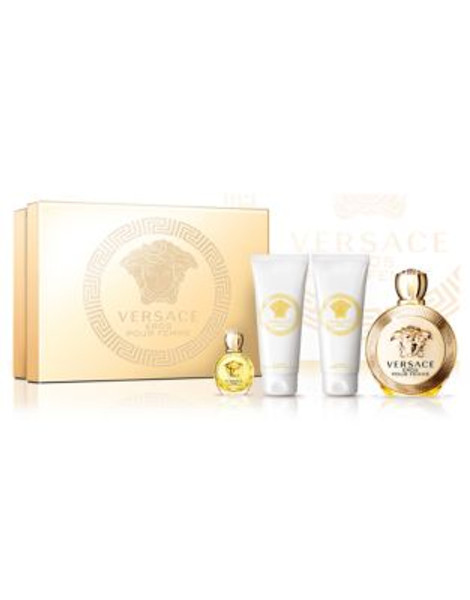 Versace Eros Pour Femme 4 Piece Set - 100 ML