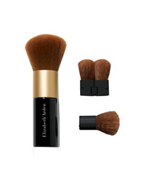 Elizabeth Arden Pure Finish Mineral Powder Foundation Face Brush With Mini Kabuki