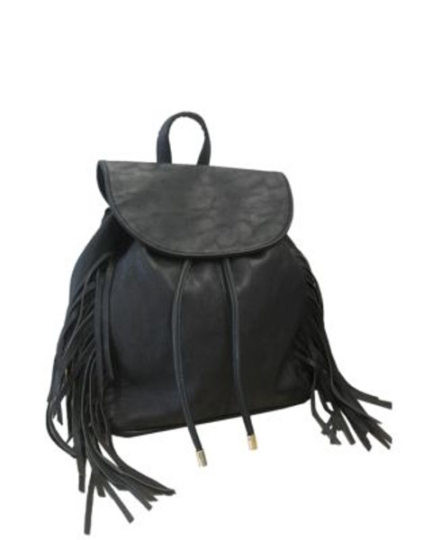 Kensie Beyond the Fringe Backpack - BLACK