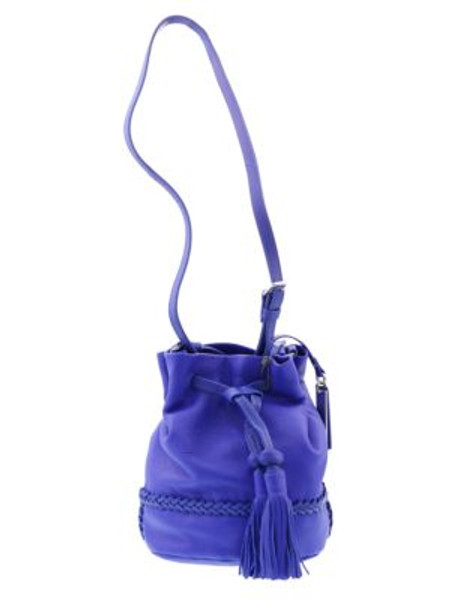 Vince Camuto Leigh Leather Bucket Bag - ULTRA VIOLET