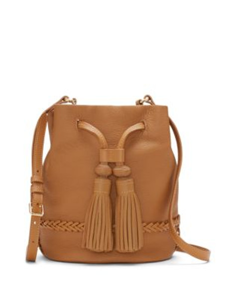 Vince Camuto Leigh Crossbody Bucket Bag - BROWN