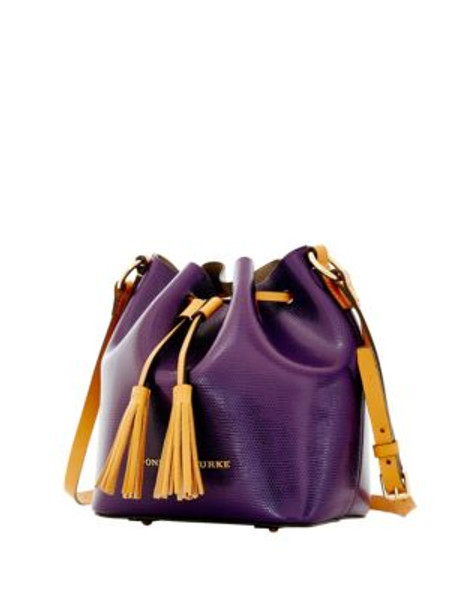 Dooney & Bourke Siena Serena Crossbody - PLUM/TAUPE