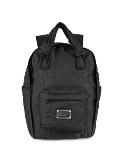 Marc By Marc Jacobs Pretty Quilted Nylon Backpack - BLACK