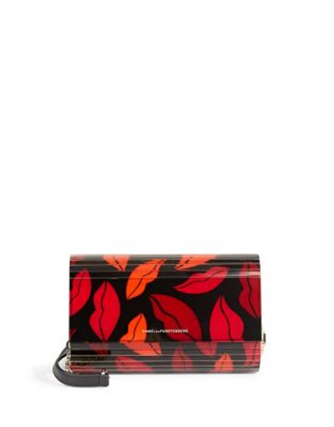 Diane Von Furstenberg Twilight Printed Clutch - KISS