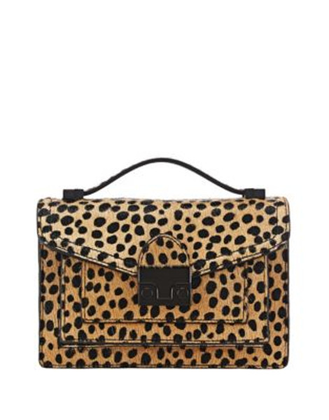 Loeffler Randall Mini Rider Cross-Body Bag - CHEETAH