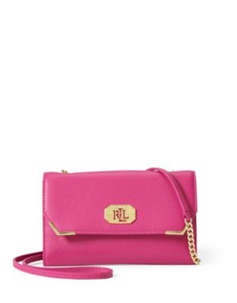 Lauren Ralph Lauren Acadia Crossbody Bag - ROSE