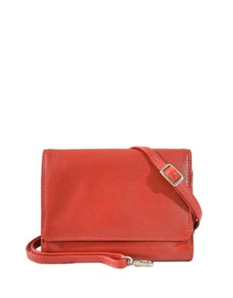 Derek Alexander Small Organizer Bag and Wallet - RED