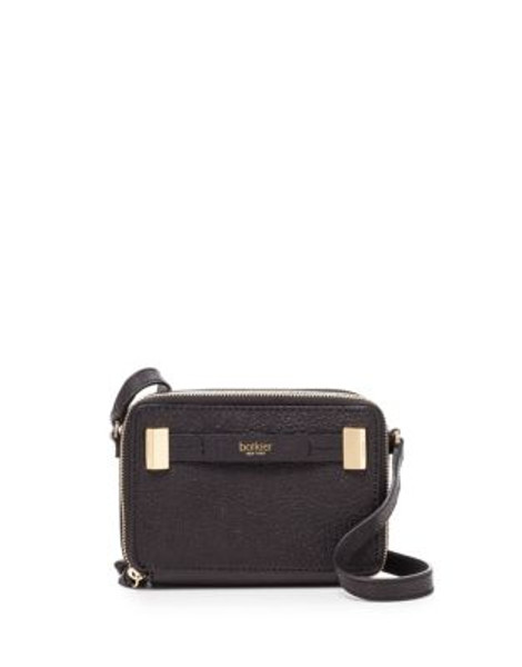 Botkier Leroy Zip Around Crossbody - BLACK/GOLD