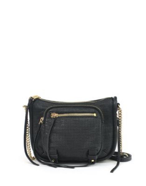 She + Lo Rise Above Zip Crossbody - BLACK