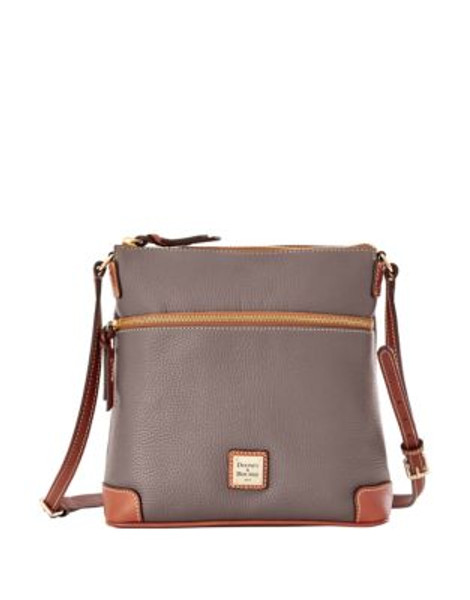 Dooney & Bourke Pebbled Leather Crossbody - ELEPHANT