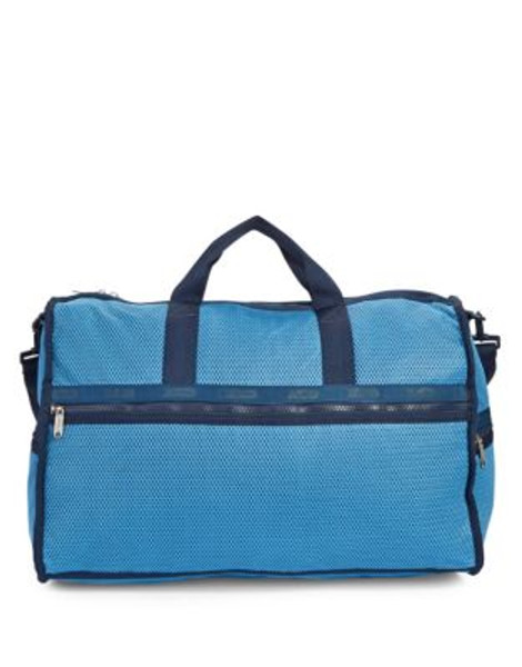 Lesportsac Mesh Weekender with Pouch - BLUE