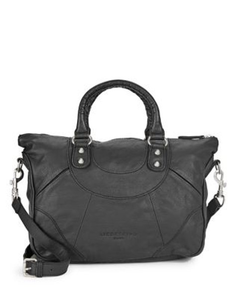 Liebeskind Esther Leather Satchel Bag - BLACK