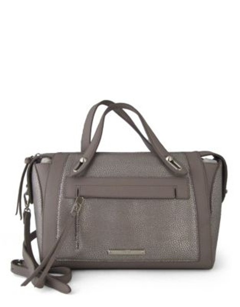 Nine West Seamingly Attached Satchel - SILVER