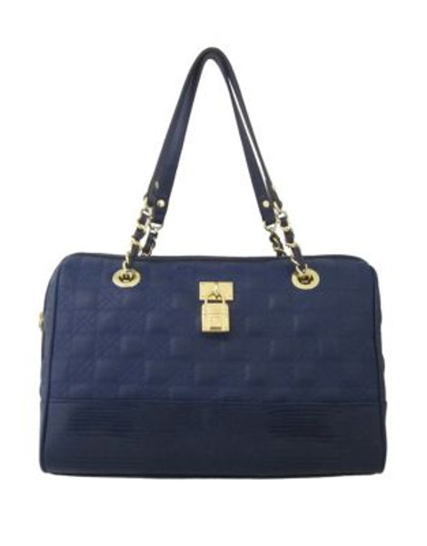 Anne Klein Wear It Well Satchel - NAVY