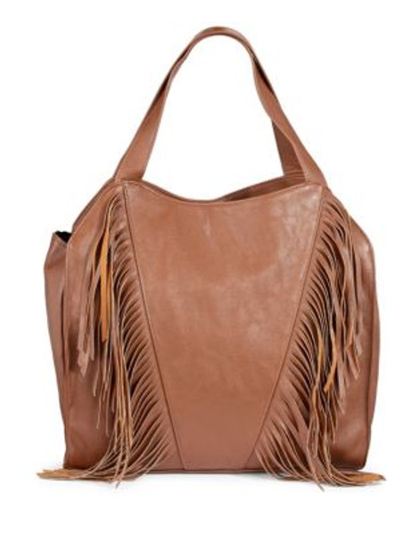 Kensie Large Fringe Hobo Bag - ACORN