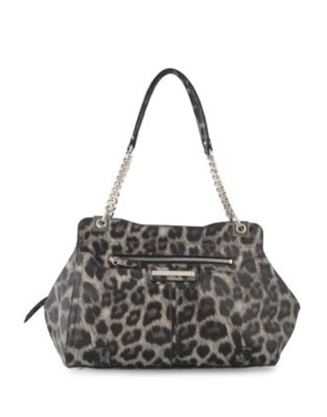 Nine West Abbie Printed Medium Shoulder Bag - LEOPARD