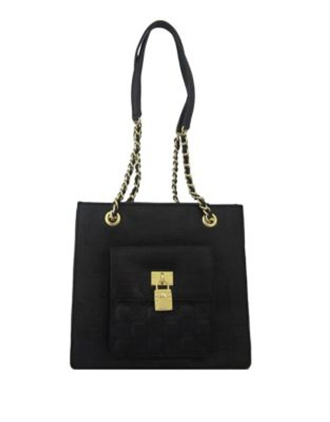 Anne Klein Wear It Well Shopper Bag - BLACK