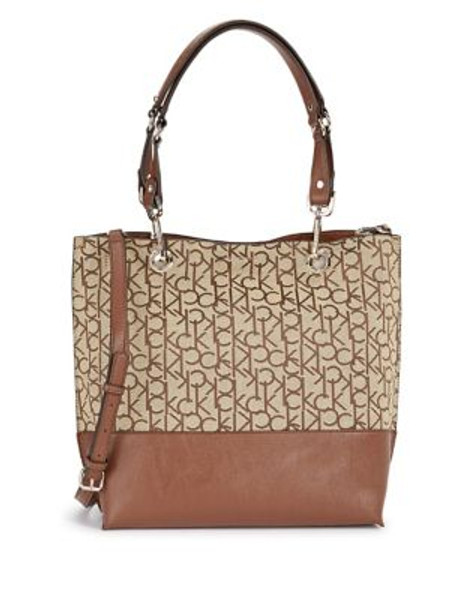 Calvin Klein Sonoma Print Reversible Tote - BROWN