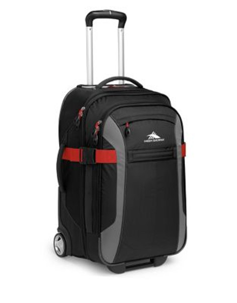 High Sierra Sportour 22 Inch Wheeled Softside Upright Carry-On - BLACK