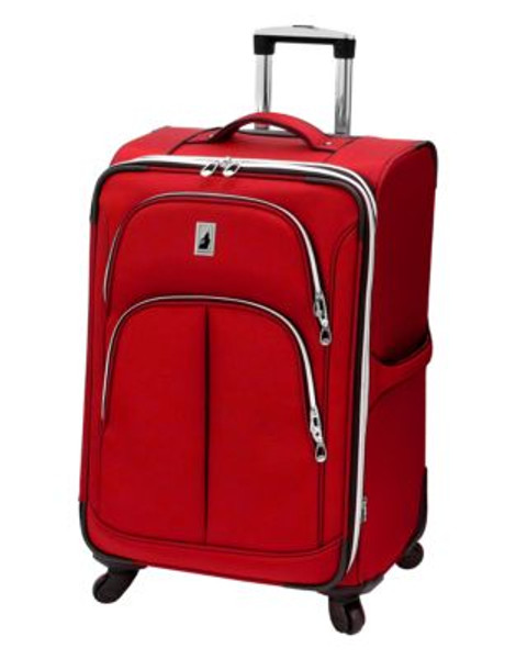 London Fog Coventry 26 inch Expandable Spinner - RED - 26 IN