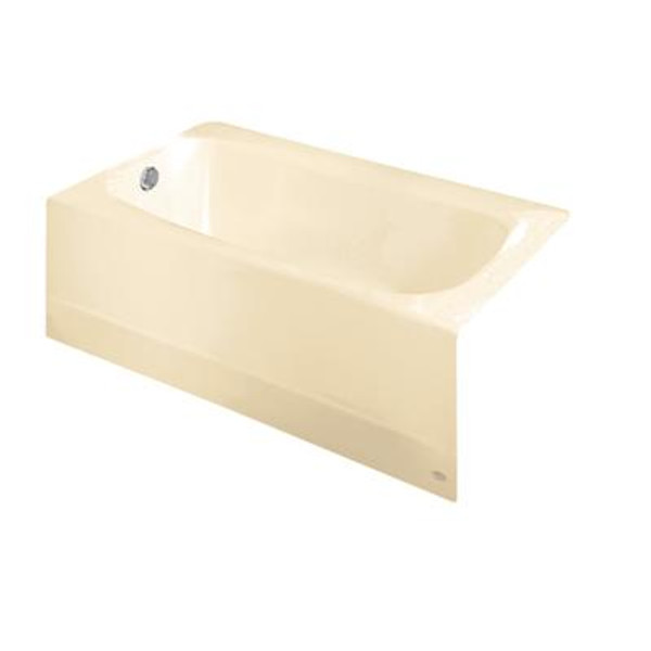 Cambridge 5 feet Americast Bathtub with Left-Hand Drain in Bone