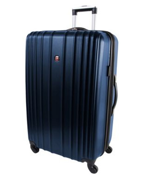 Swiss Gear Sion 28 Inch Expandable Hard Side Suitcase - NAVY - 28