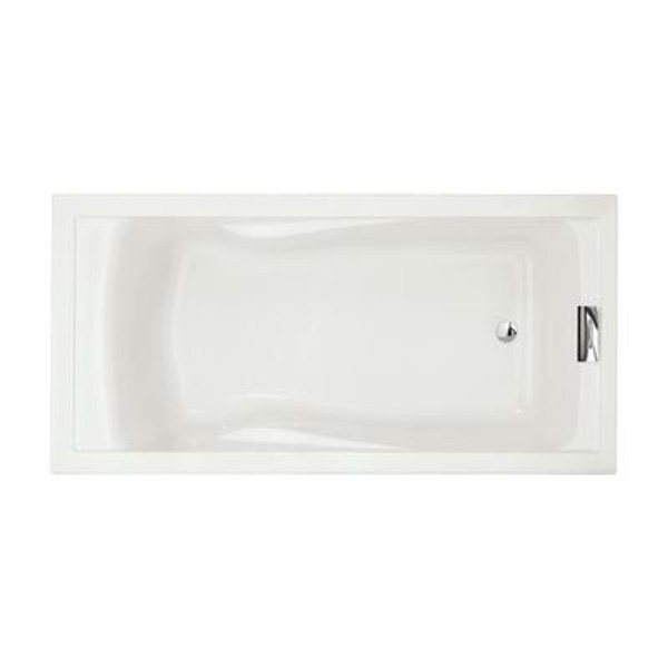 Evolution 6 feet Acrylic Bathtub in White