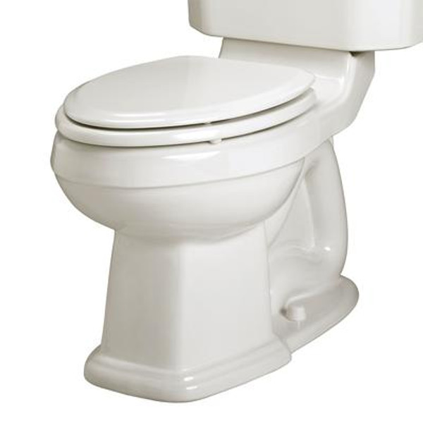 Portsmouth Champion Right Height Elongated Toilet Bowl Only Less Seat in White