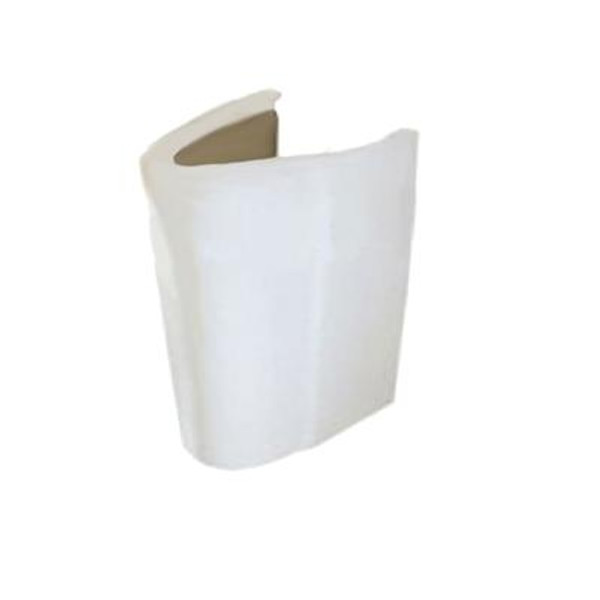 Ravenna Semi-Pedestal Sink Leg in White