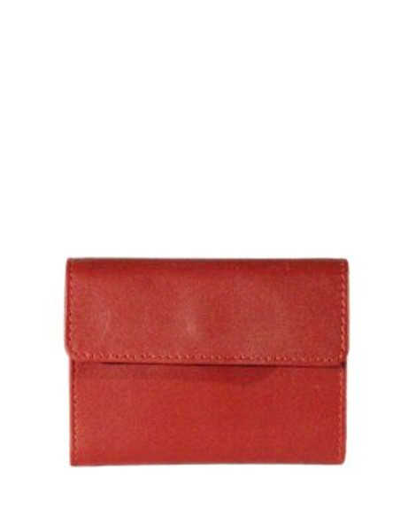 Derek Alexander European-Style Mini Billfold - RED