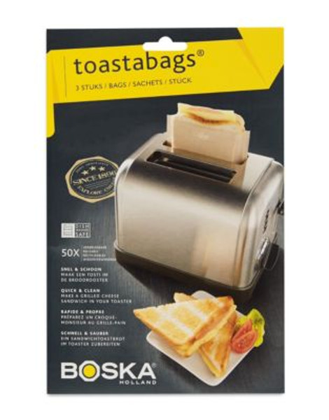 Home Outfitters Three-Pack Toastabags - WHITE