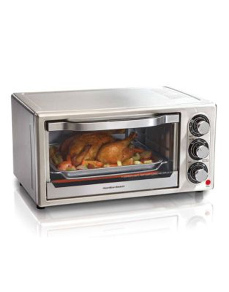 Hamilton Beach Stainless Steel 6 Slice Toaster Oven - STAINLESS STEEL