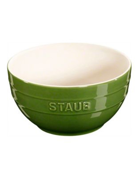 Staub 1.3 Quart Ceramic Large Bowl - GREEN