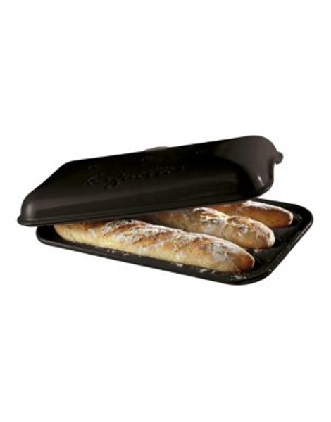 Emile Henry 3 Baguette Mould - PEPPER