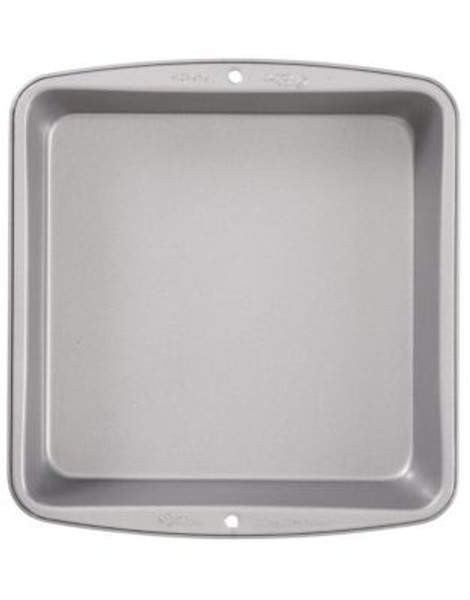 Wilton Non-Stick Square Pan - SILVER - 8IN