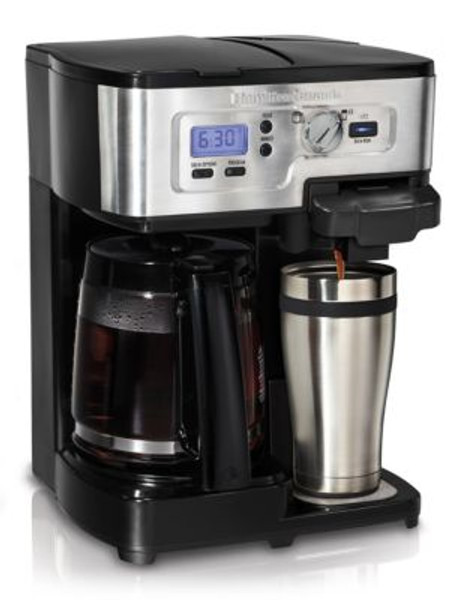 Hamilton Beach 2 Way FlexBrew Coffeemaker - BLACK