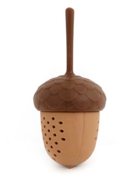 Kikkerland Acorn Tea Diffuser - BROWN