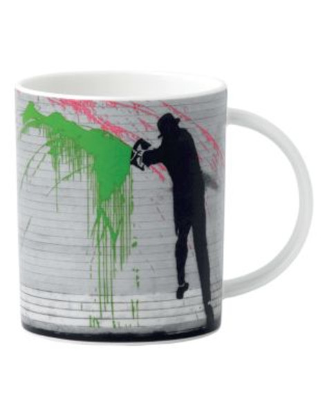 Royal Doulton Street Art Nick Walker Mug Chuckers-MULTI - MULTI-COLOURED