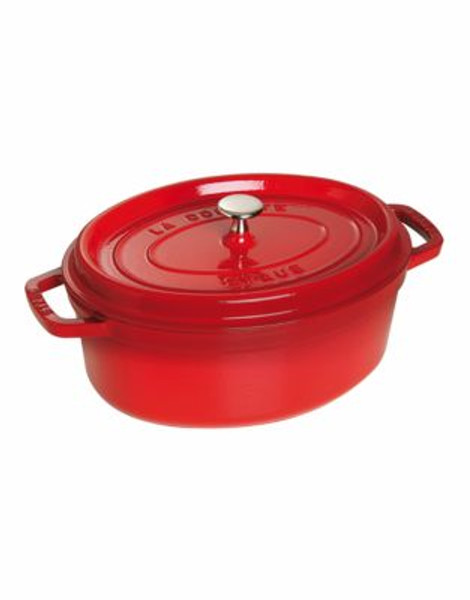 Staub Oval Cocotte 6.5L and 8L - CHERRY - 6.5 L