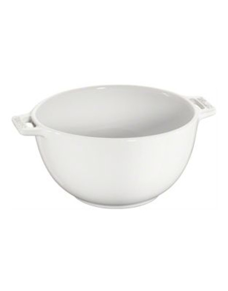 Staub Ceramic Small Serving Bowl - WHITE