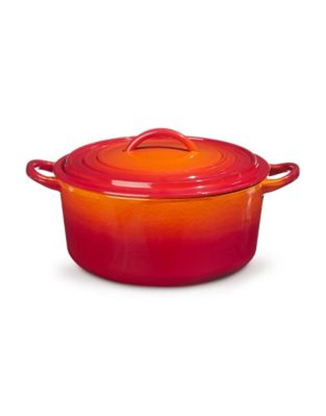 Le Creuset 3.3L Cast Iron Cocotte - FLAME - 3.3L