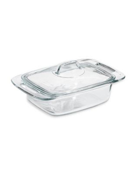 Pyrex Two-Quart Casserole Dish - CLEAR